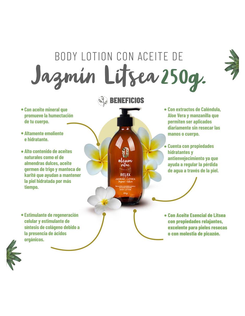 Body lotion Oleum Vitae Jasmine-Litsea unisex