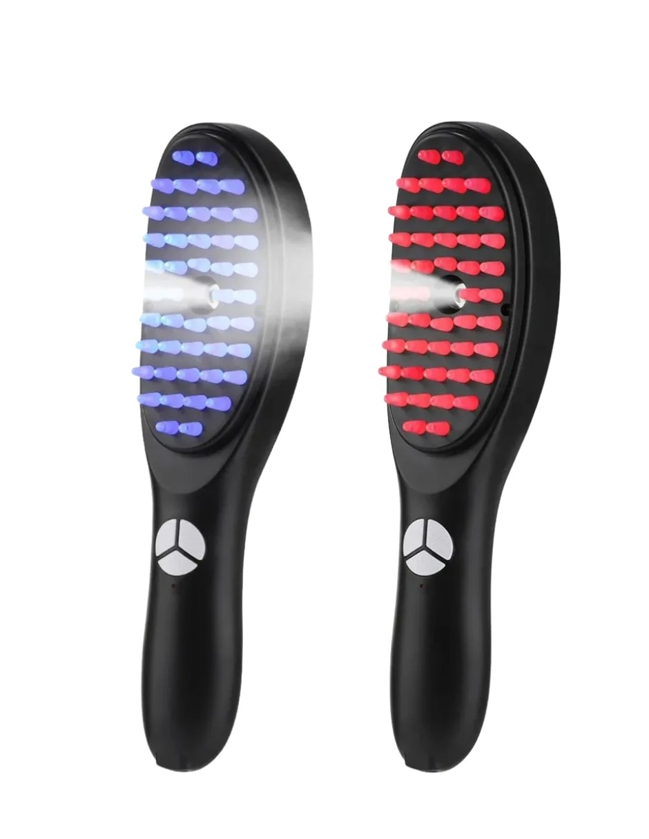 Cepillo para cabello de plástico