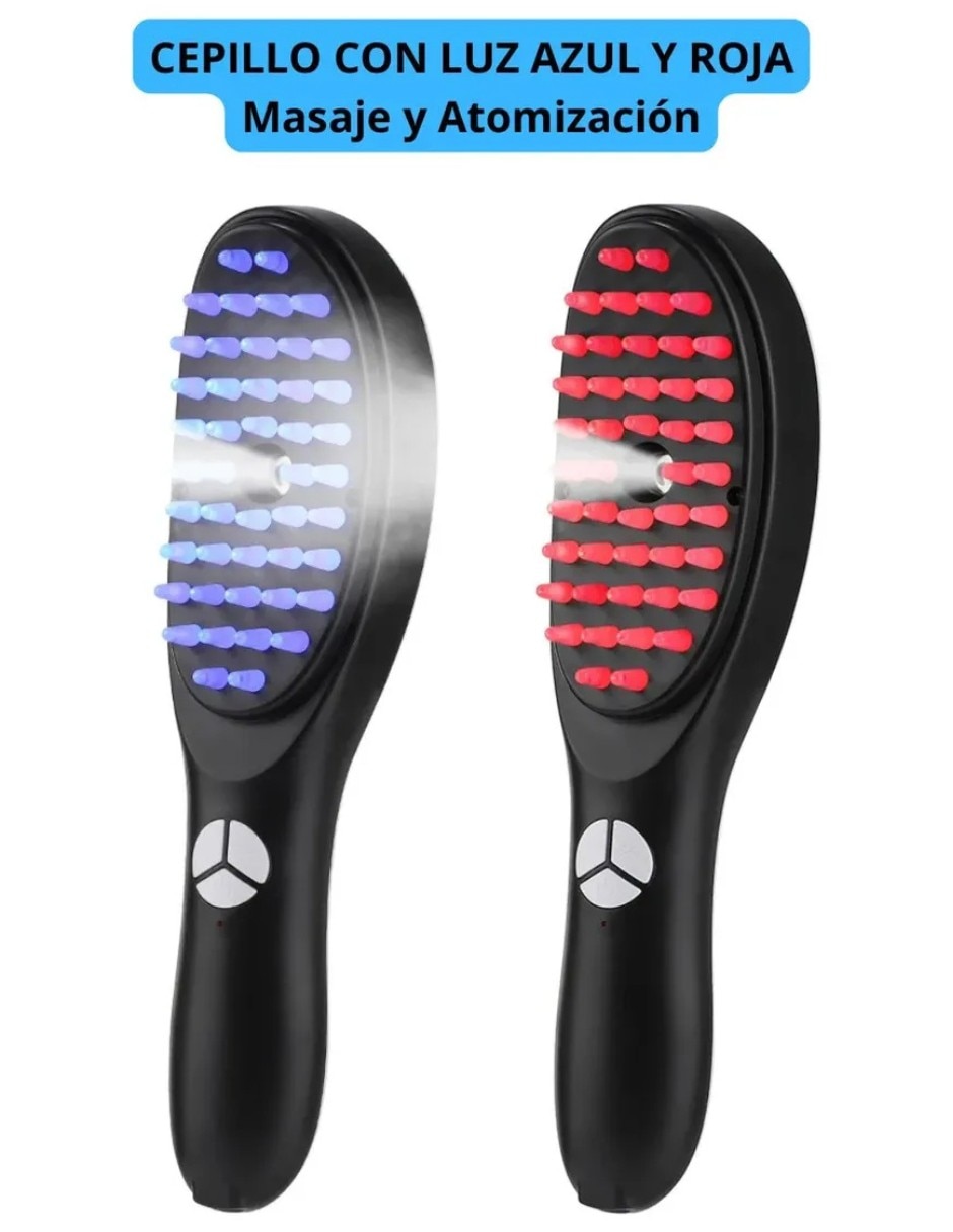 Cepillo para cabello de plástico