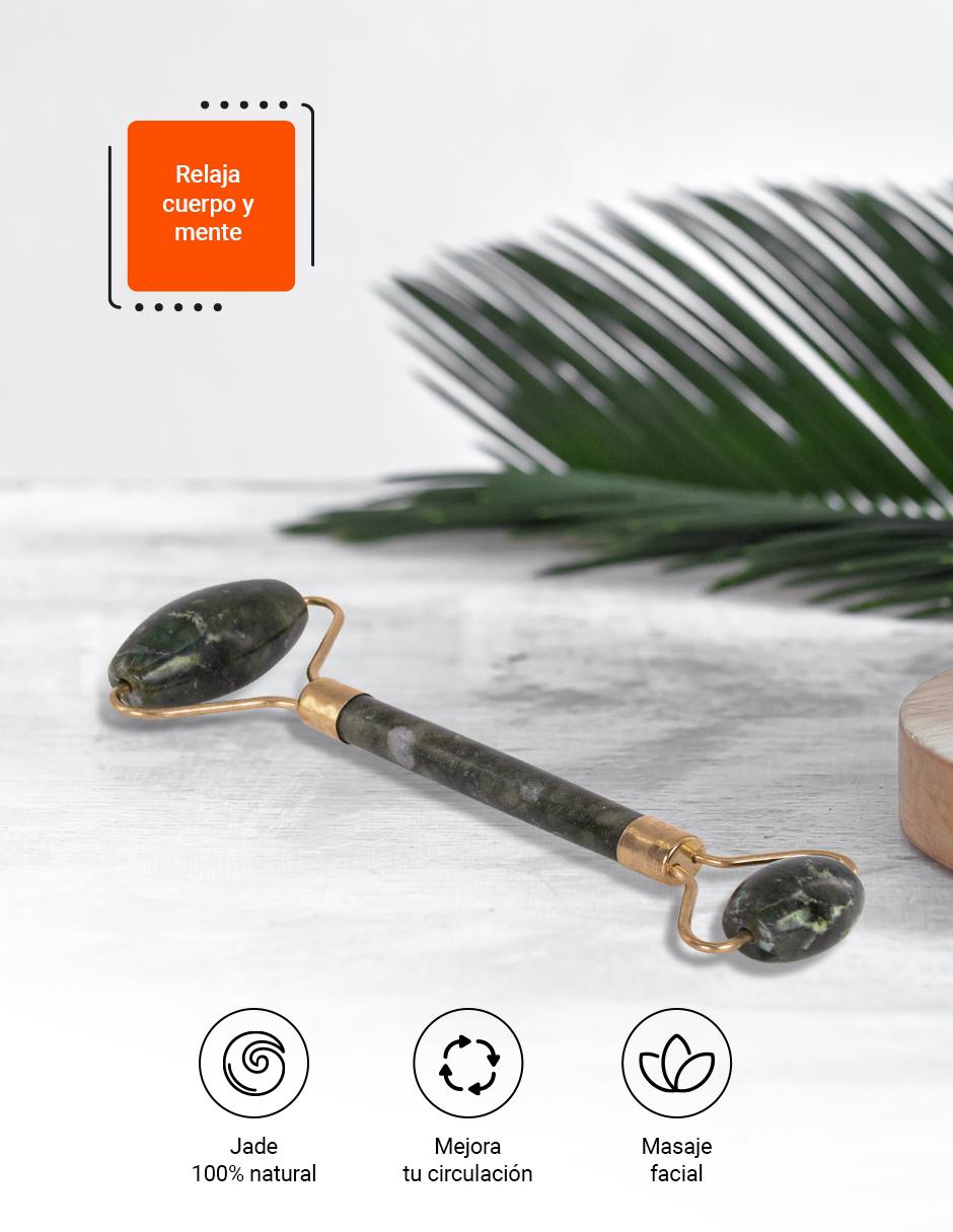 Set rodillo de jade y Gua Sha para masaje facial Tutti