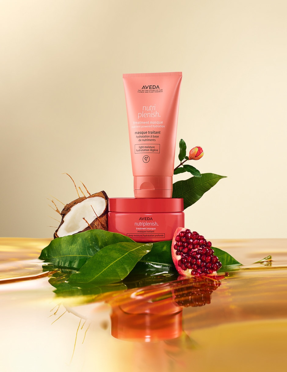 Mascarilla Nutriplenish para hidratar Aveda Nutriplenish Masque Light Moisture