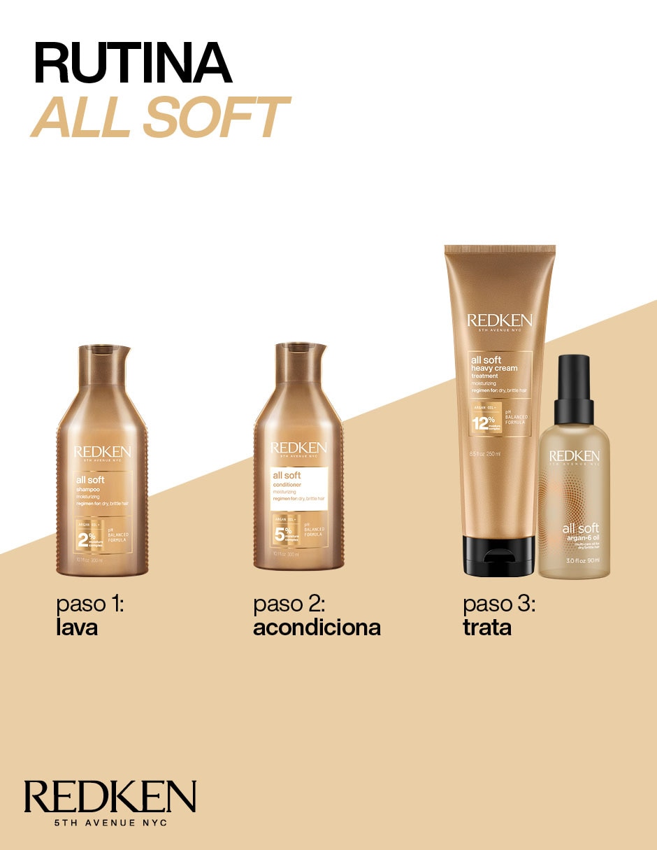 Acondicionador hidratante All Soft Redken 300 ml