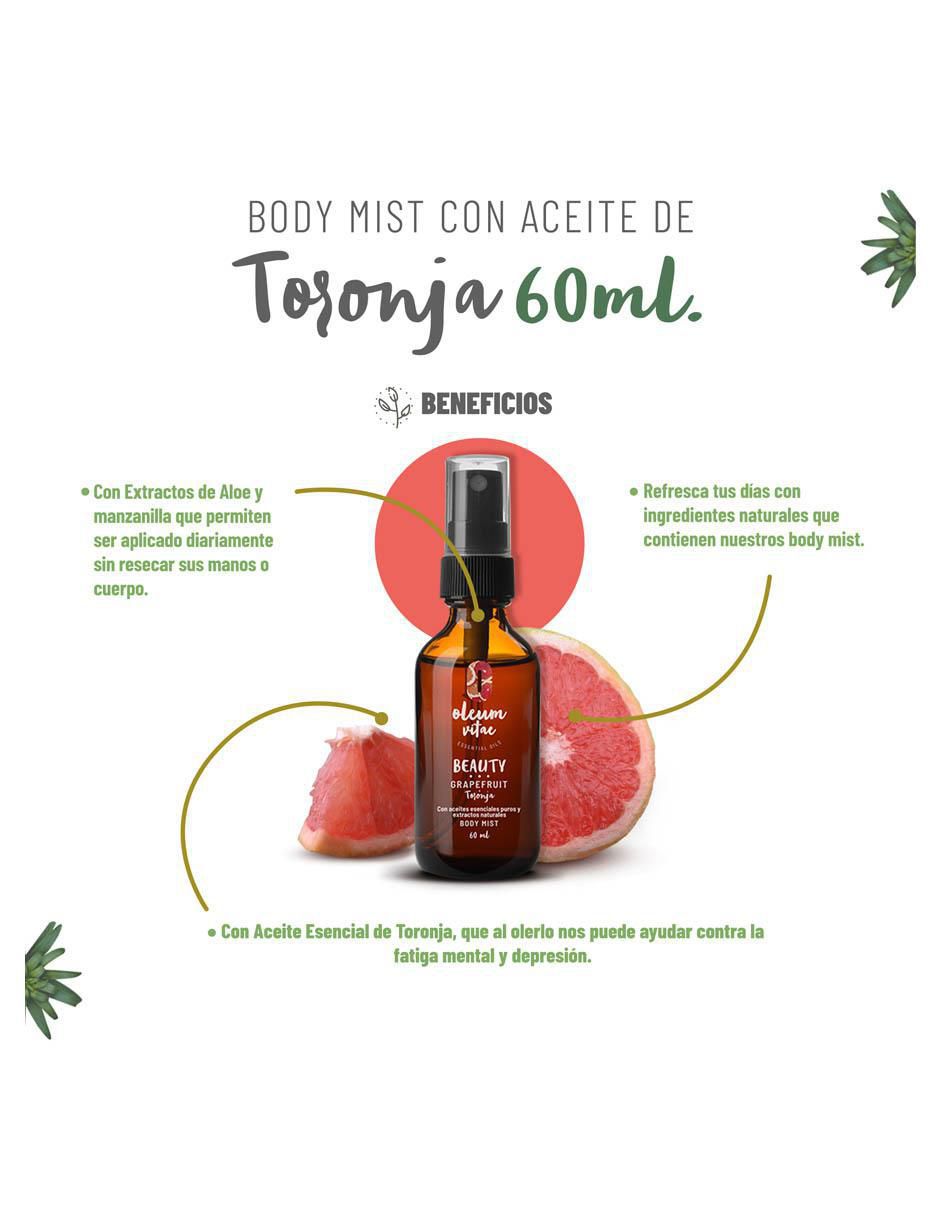Body mist Grapefruit unisex 5