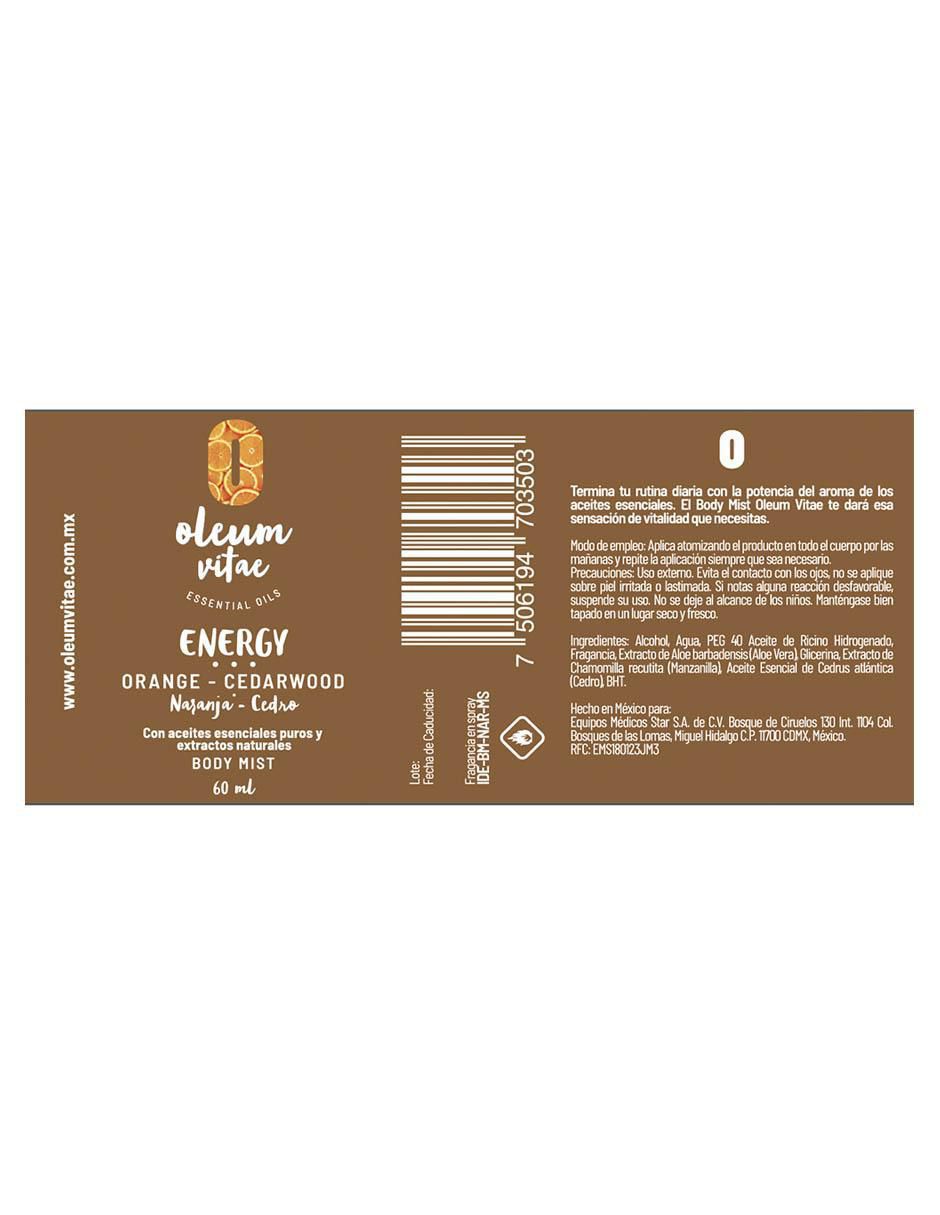 Body mist Jasmine-Litsea unisex