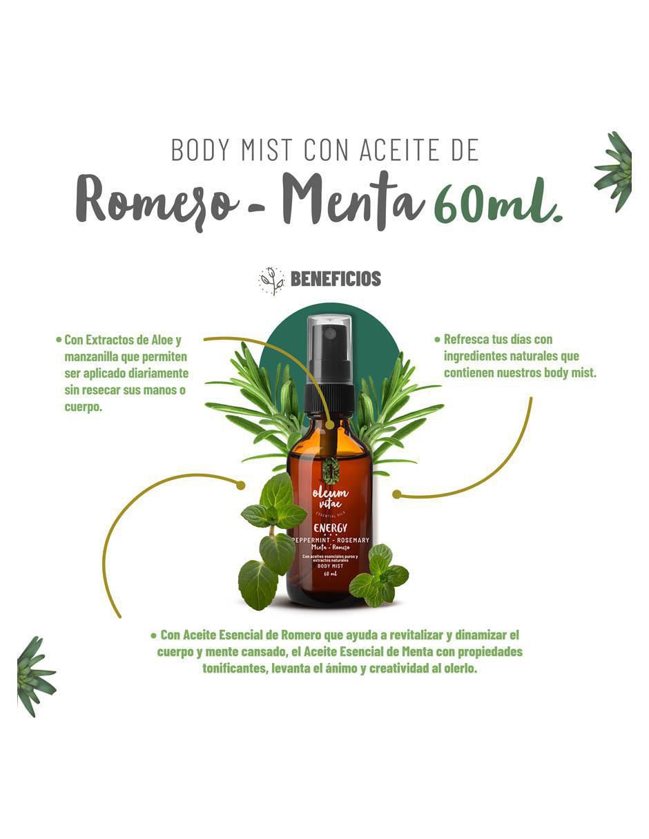 Body mist Peppermint-Rosemary unisex 5