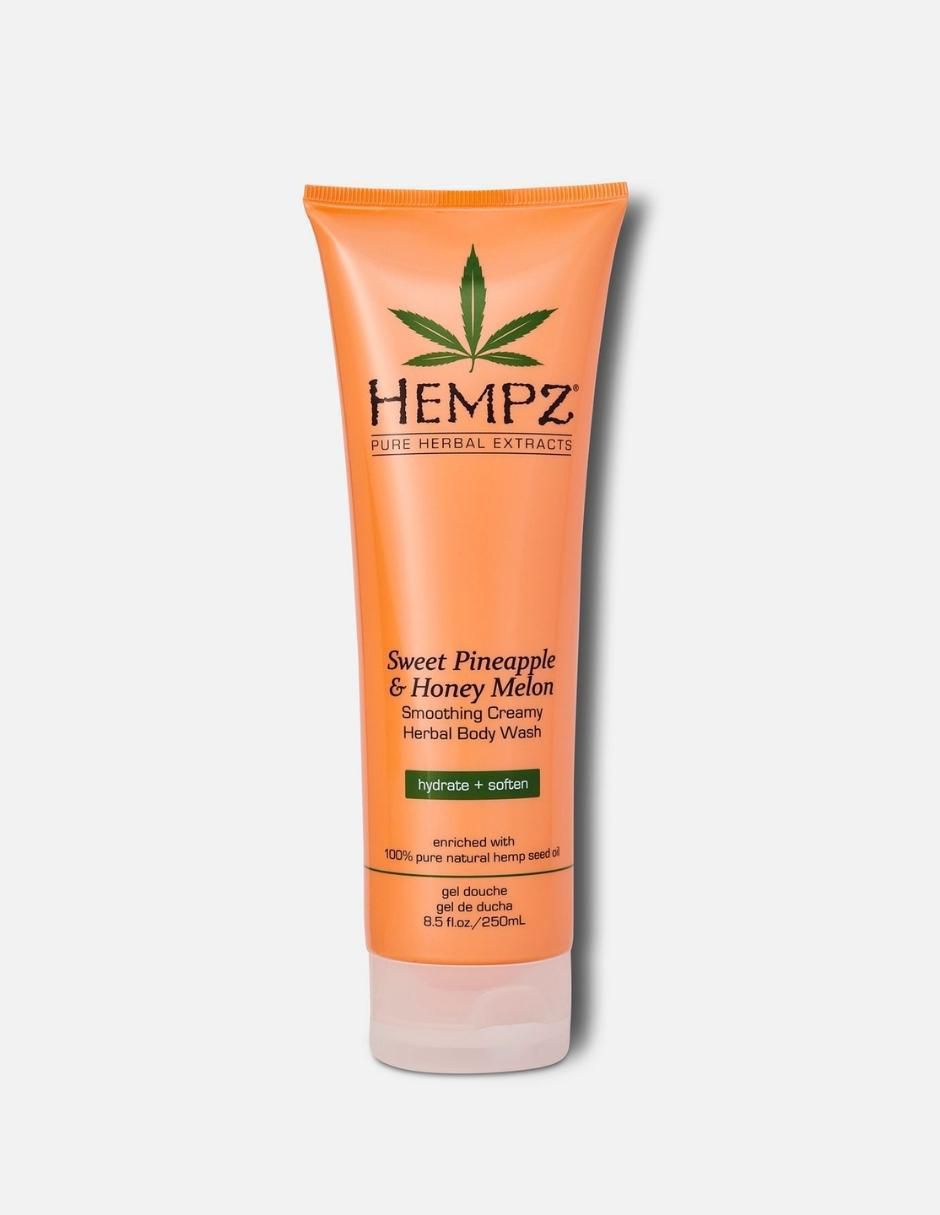 Gel corporal hidratante Piña y Melón Hempz Sweet Pineapple and Melon Wash para todo tipo de piel