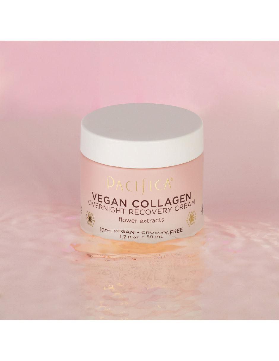 Crema facial recomendada para prevenir signos de la edad noche Vegan Collagen para todo tipo piel