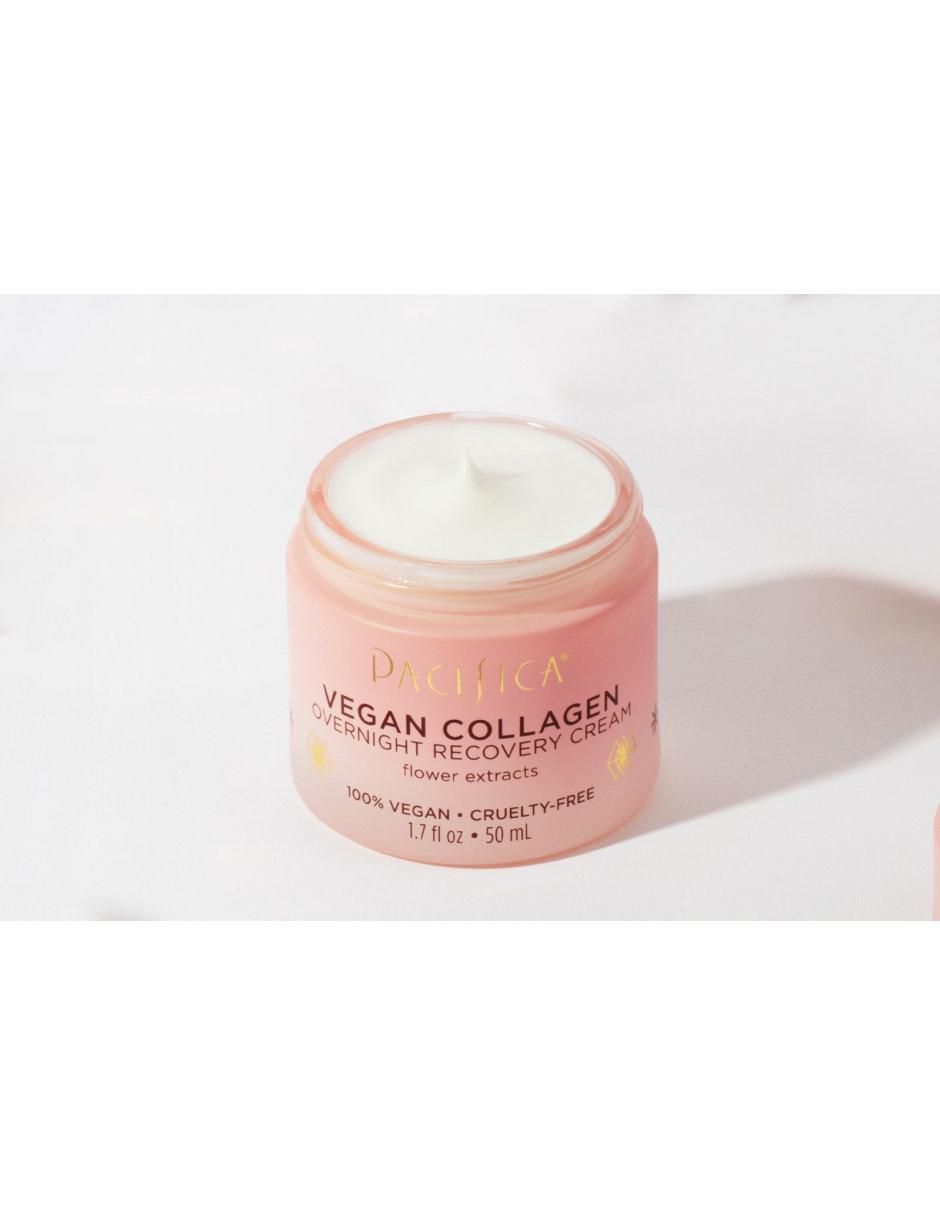 Crema facial recomendada para prevenir signos de la edad noche Vegan Collagen para todo tipo piel