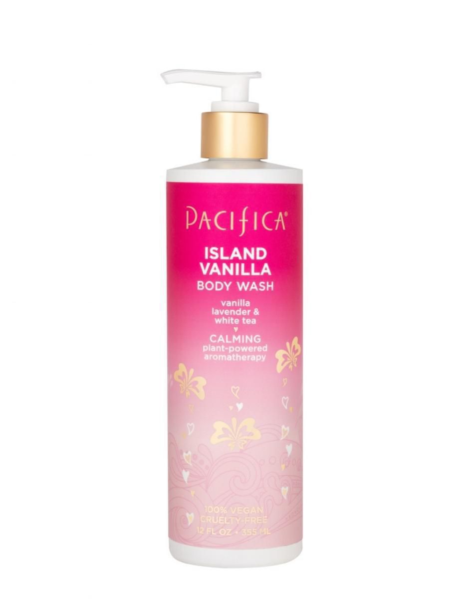 Gel corporal hidratante Pacifica Island Vanilla Body Wash para todo tipo piel