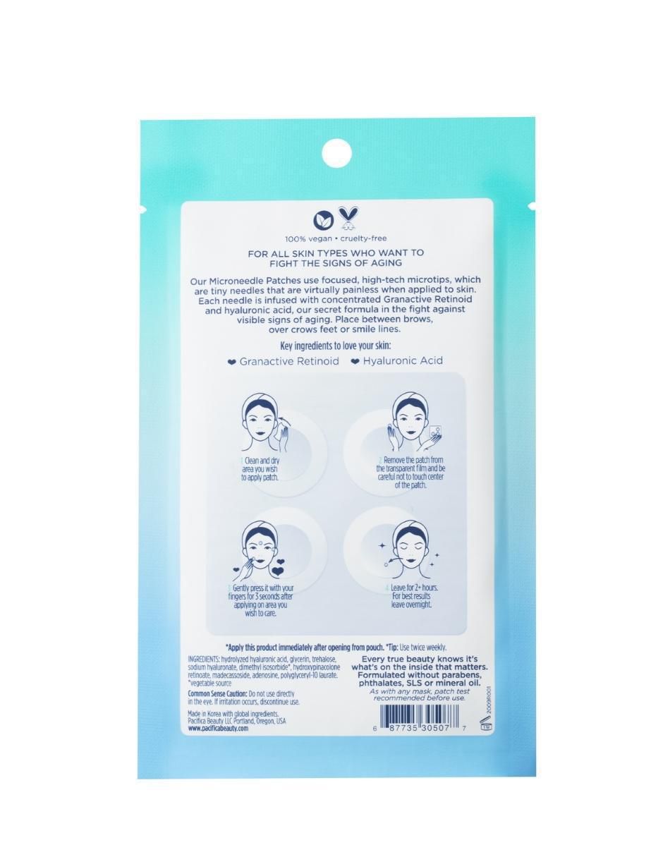 Parches anti edad Wake Up Beautiful Microneedling Patches 2