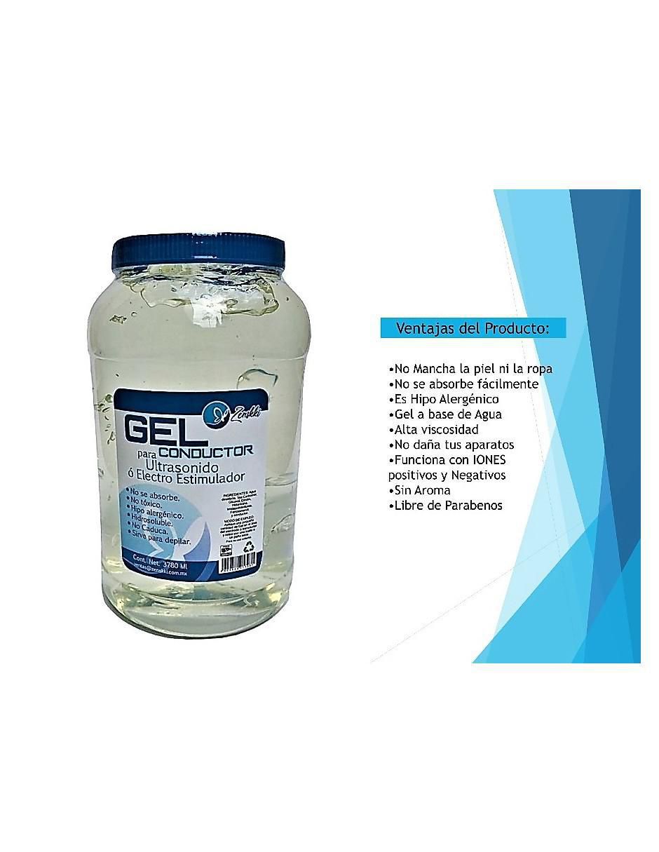 Gel corporal condutor para Ultrasonido o Electro estimulación 3780 ml Gel corporal condutor para Ultrasonido o Electro estimulación 3780 ml