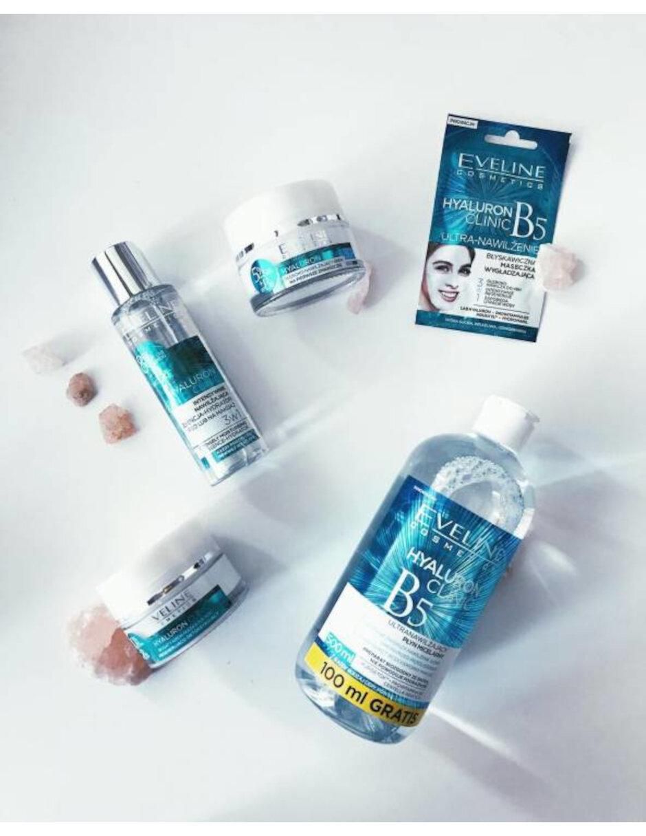 Crema facial recomendada para prevenir signos de la edad día y noche Hyaluron Clinic todo tipo piel