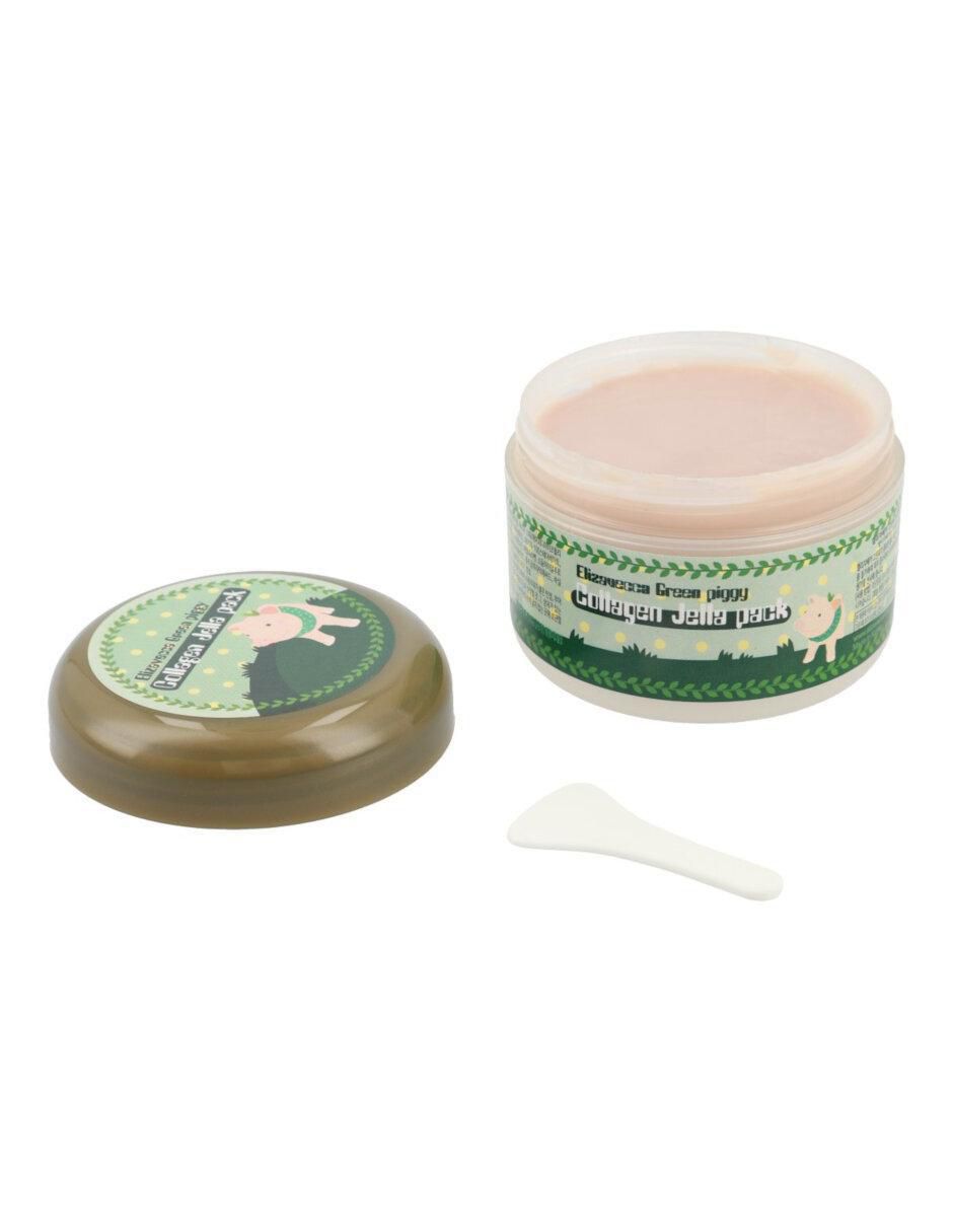 Crema facial recomendada para prevenir signos de la edad día y noche Green Piggy Collagen Jella Pack todo tipo piel