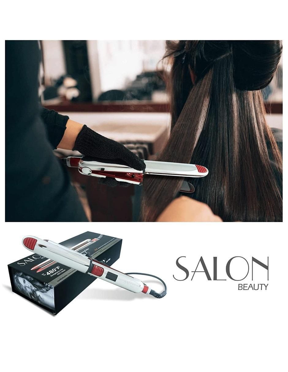 Alaciadora Stainless Steel 2 in 1 Curling Wand placas de titanio Alaciadora Stainless Steel 2 in 1 Curling Wand placas de titanio
