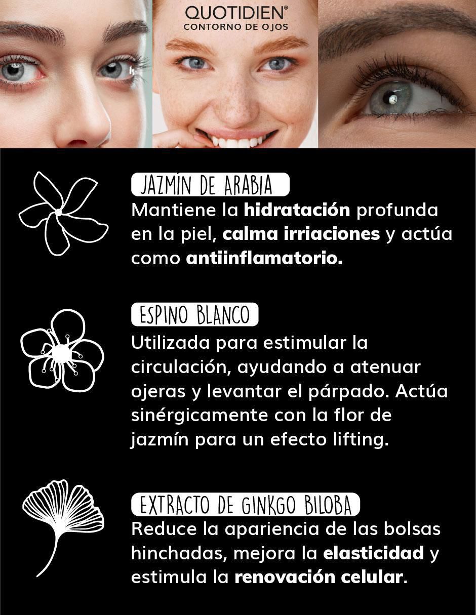 Contorno de ojos Quotidien de 15 ml