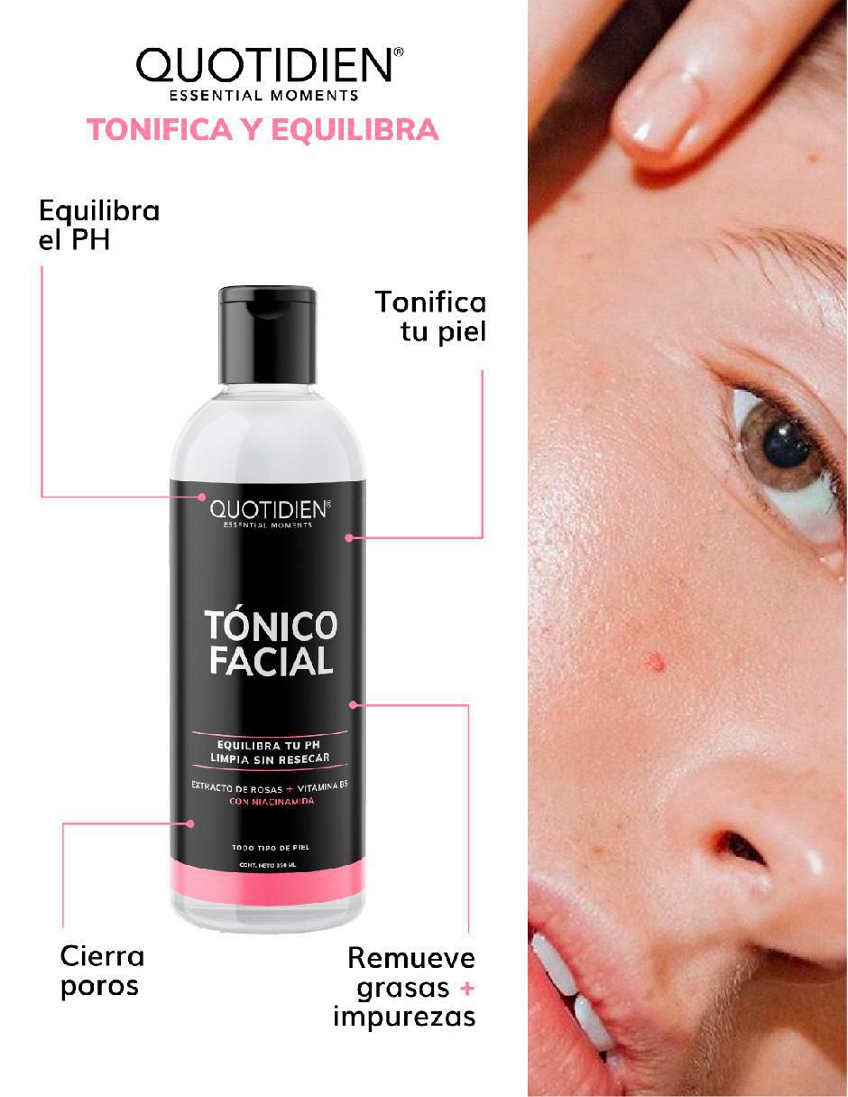 Kit tratamiento facial Limpiador + Tónico + Serum Vitamina C + Suero Acido Hialuronico + Gel Contorno De Ojos Skin Care Antiedad antiedad 4