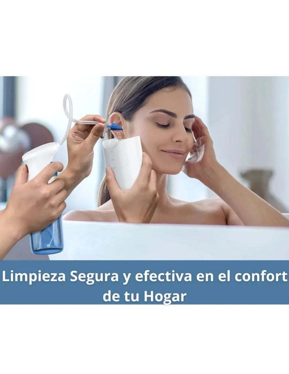 Tratamiento focalizado kit de irrigación o lavado de oídos eléctrico / manual Purificador Hailcare 4