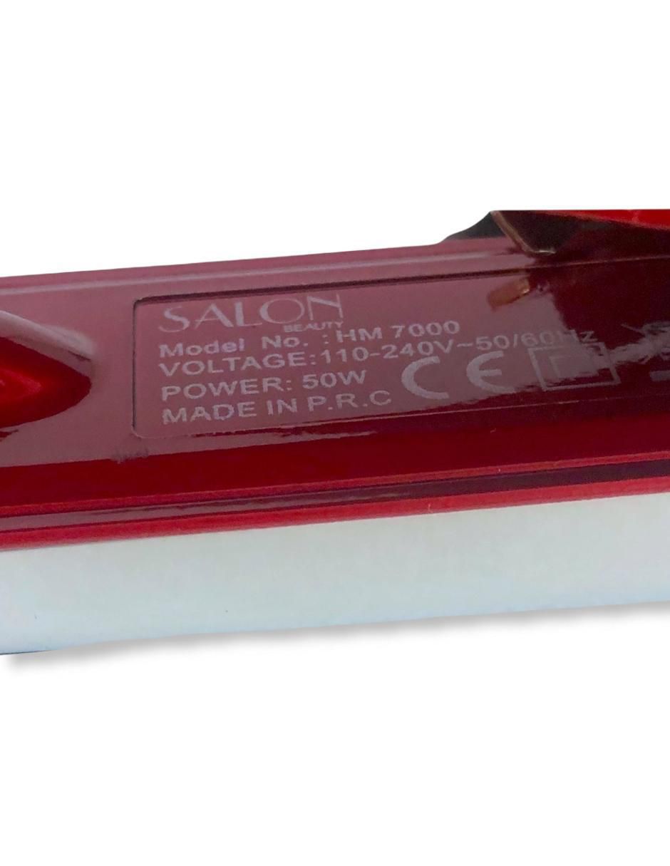 Alaciadora Stainless Steel 2 in 1 Curling Wand placas de titanio