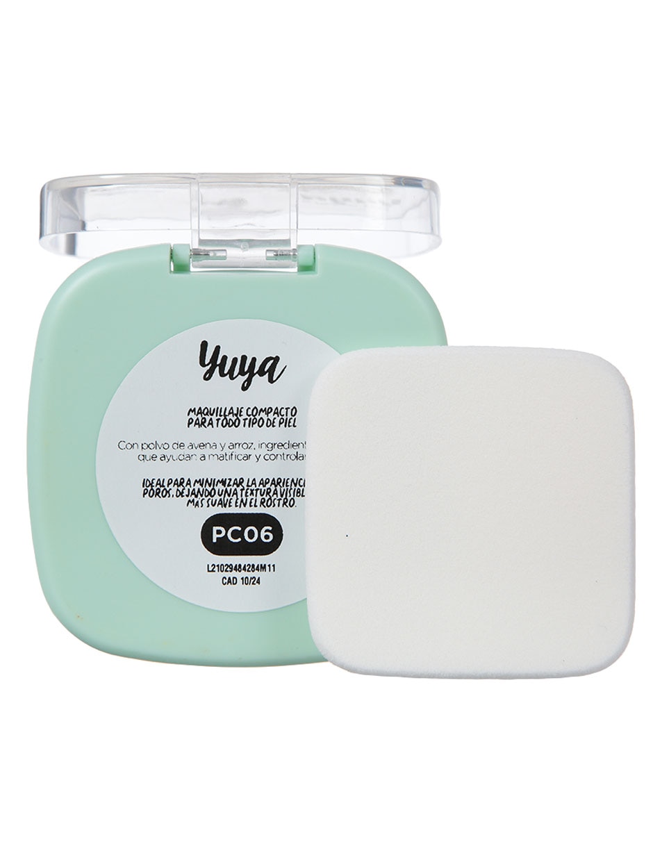 Polvo compacto traslúcido Yuya