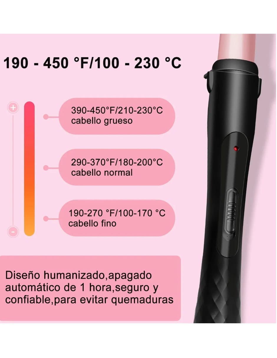 Rizadora 25 mm de cerámica Rizadora 25 mm de cerámica