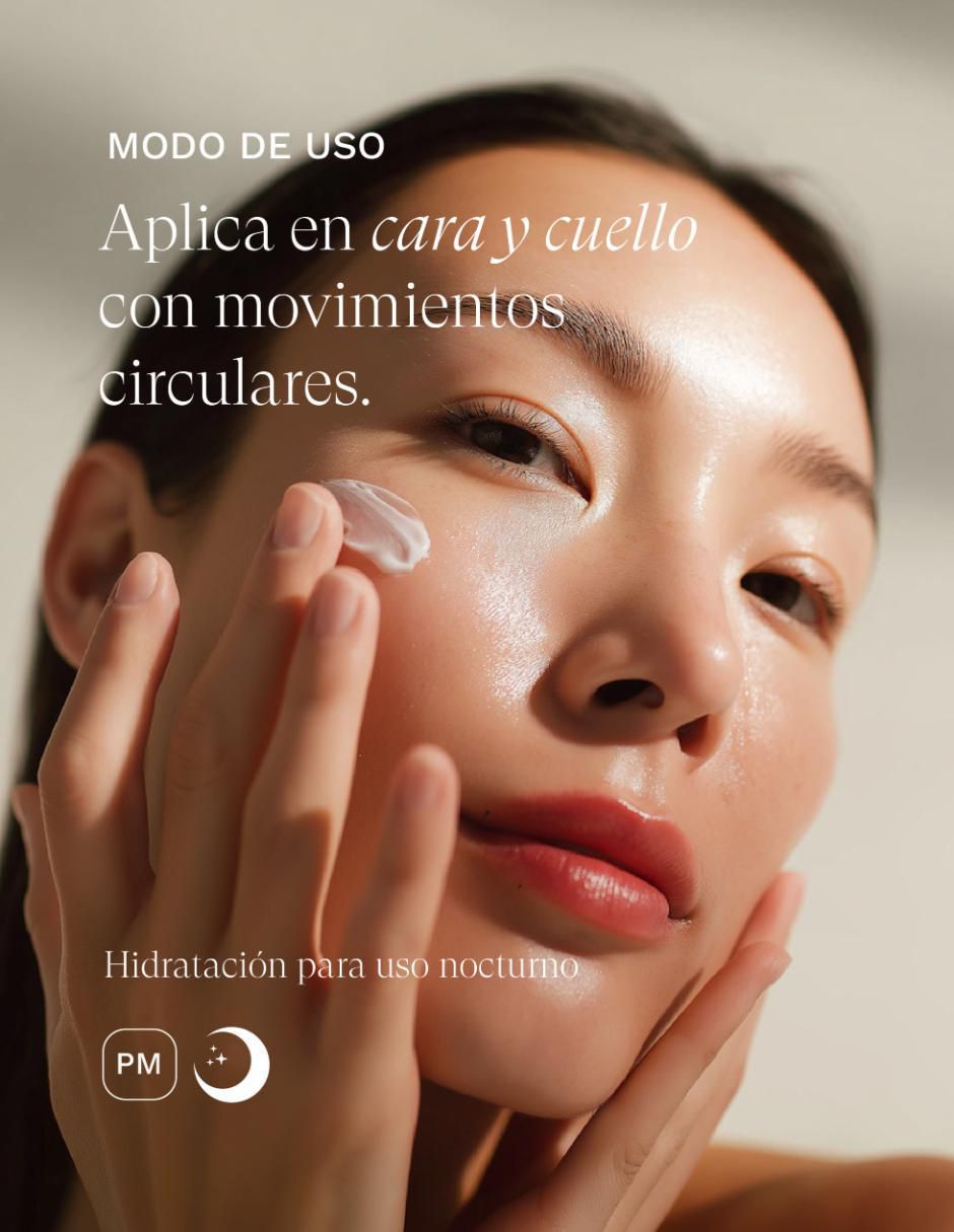 Crema facial recomendada para prevenir signos de la edad de noche todo tipo de piel 6