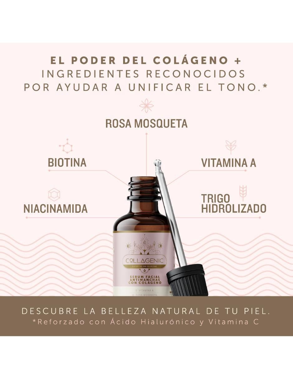 Serum antimanchas para rostro 10% Niacinamida colágeno 2
