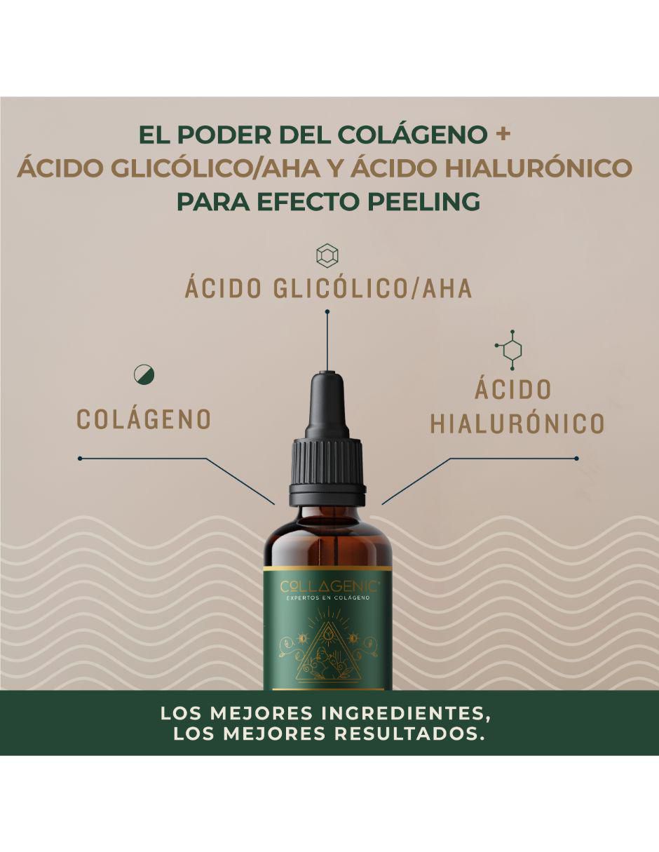 Sérum hidratante Ácido Glicólico Collagenic todo tipo piel