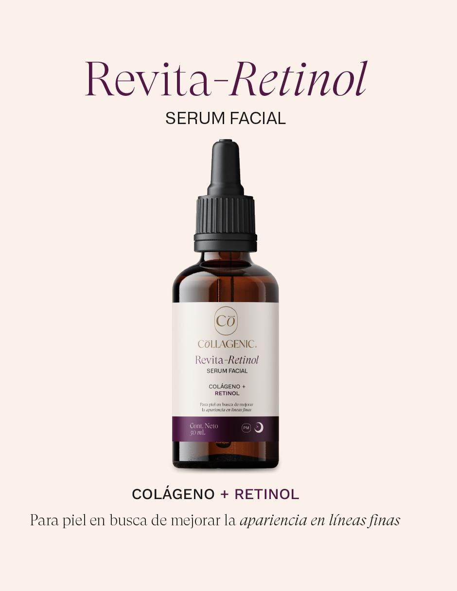 Sérum de retinol facial antiarrugas Baba Caracol Colágeno Collagenic todo tipo piel
