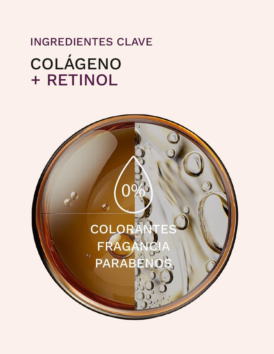 Sérum de retinol facial antiarrugas Baba Caracol Colágeno Collagenic todo tipo piel