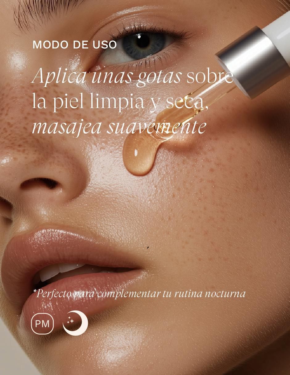Sérum de retinol facial antiarrugas Baba Caracol Colágeno Collagenic todo tipo piel