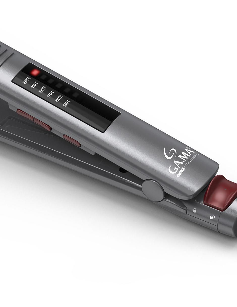 Alaciadora LED Gama Elegance Titan Keratin placas de turmalina Alaciadora LED Gama Elegance Titan Keratin placas de turmalina