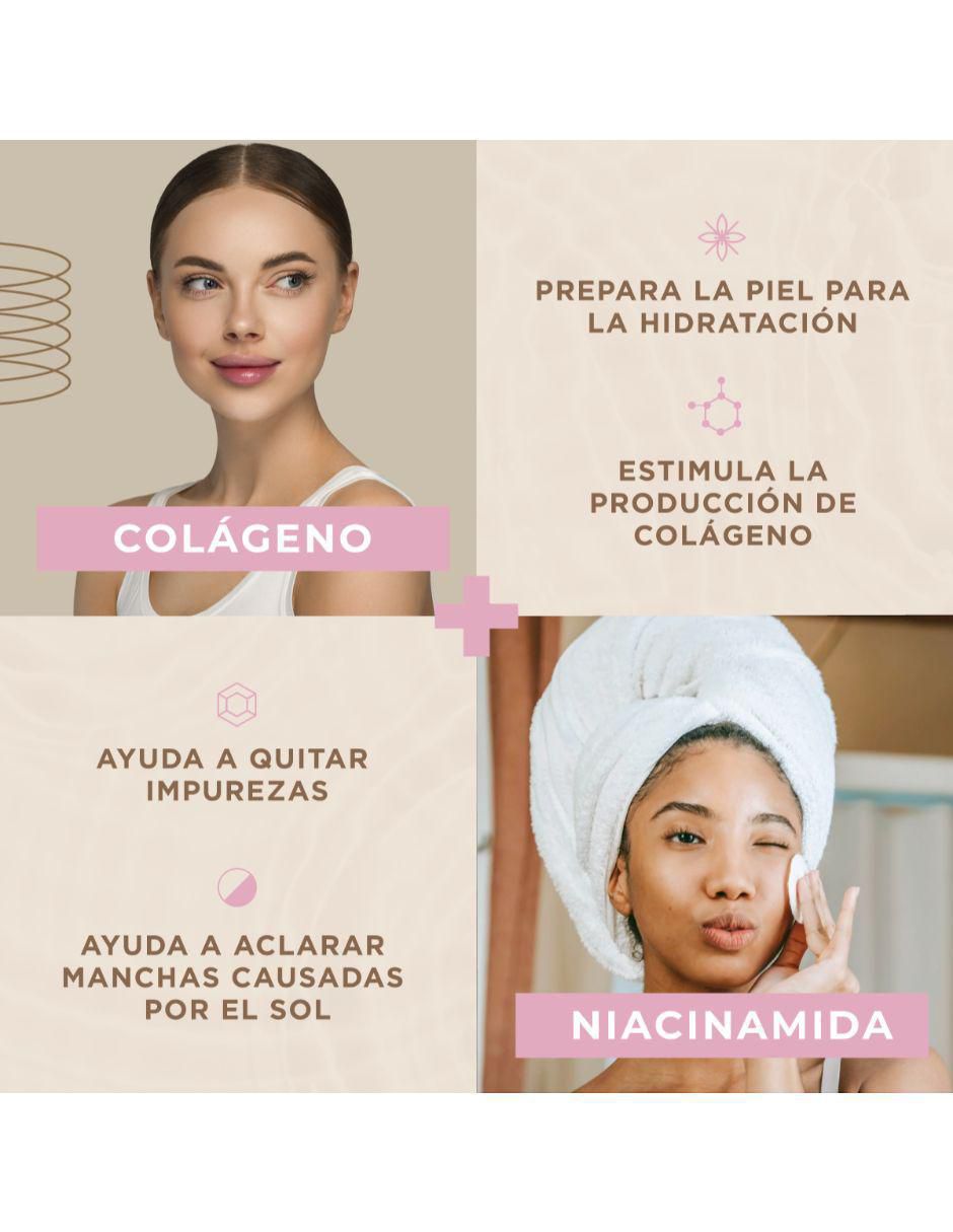 Tónico facial Anti Manchas Niacinamida Colágeno Collagenic