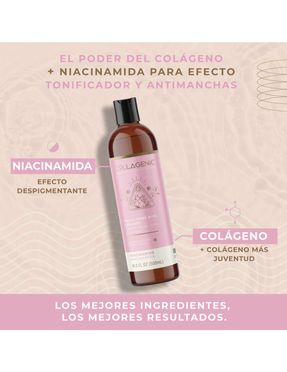 Tónico facial Anti Manchas Niacinamida Colágeno Collagenic