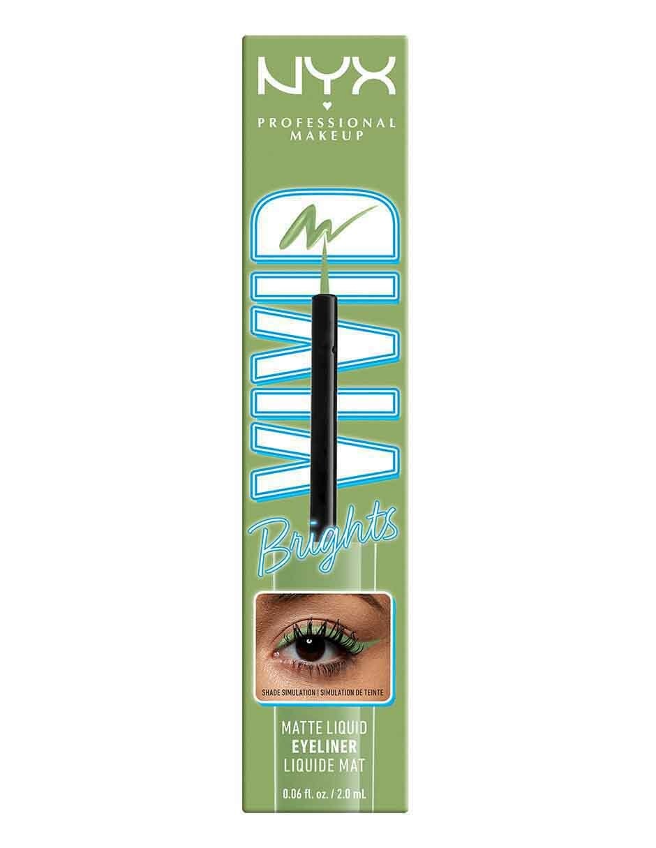 Delineador para ojos mate Professional Makeup Vivid Brigts Liquid Liner