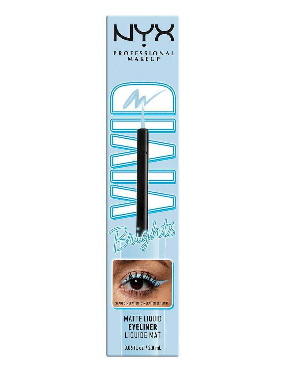 Delineador para ojos mate Professional Makeup Vivid Brigts Liquid Liner