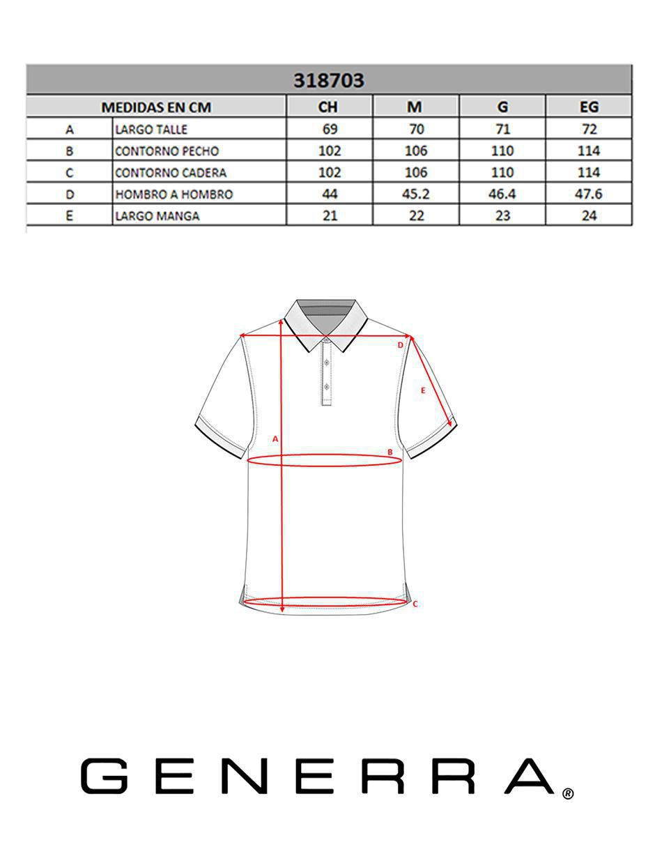 Playera tipo polo para hombre 5