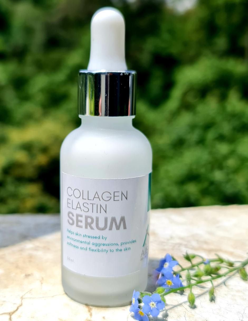 Sérum antiedad facial Kit con Vitamina C y Colágeno/Elastna todo tipo piel