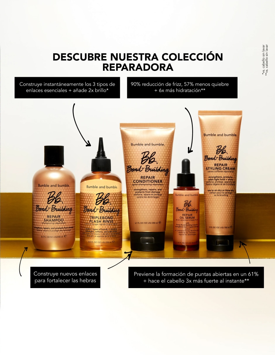 Tratamiento para capilar Bb Bond Building Repair Oil Serum 48 Ml reparador Bond Building 3