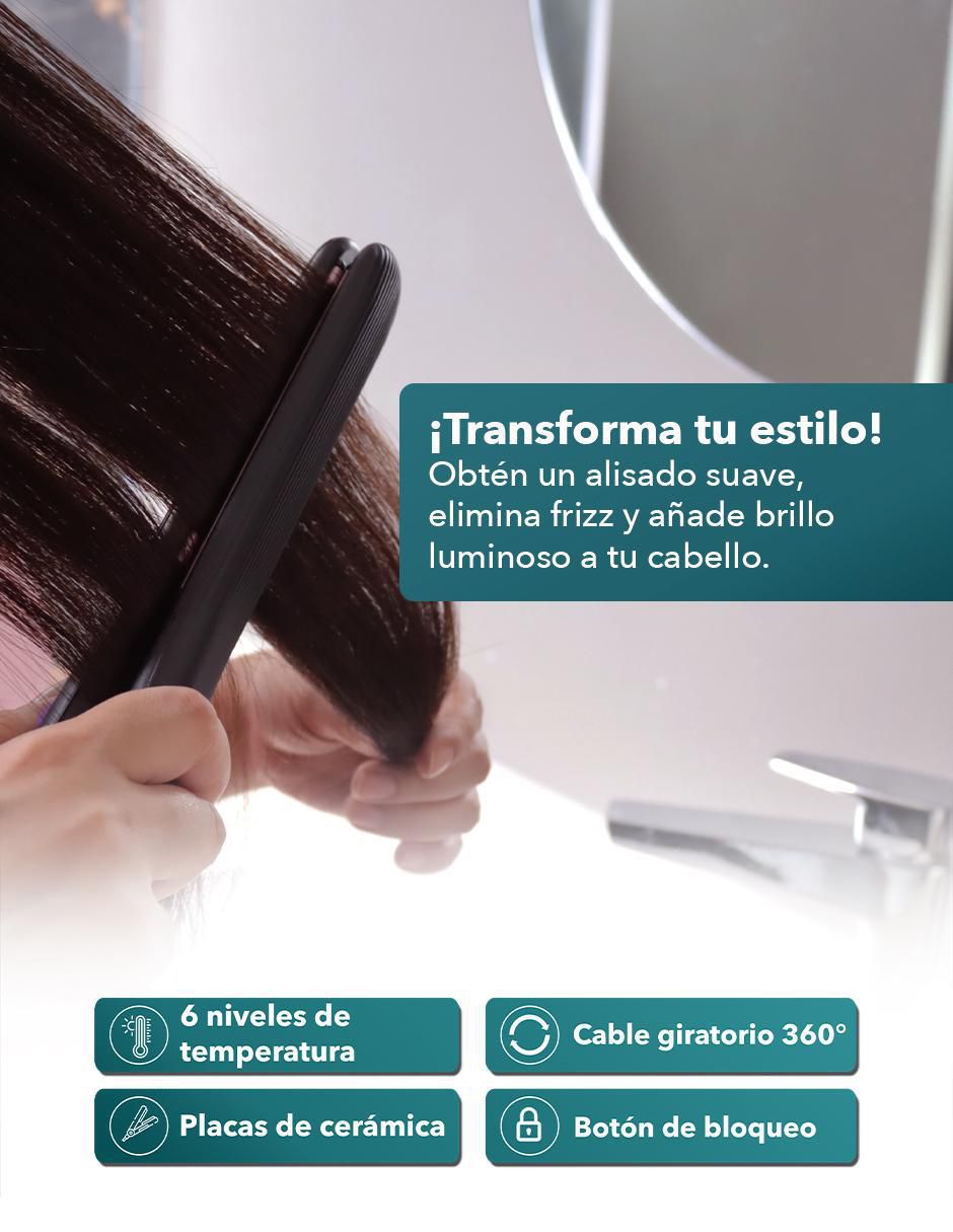 Alaciadora P50 placas de cerámica