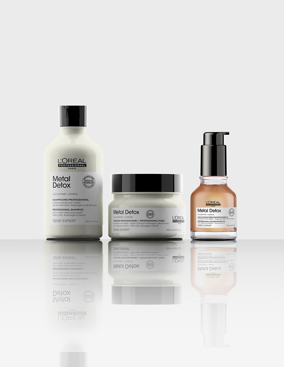 Sérum en aceite concentrado detoxificante para todo tipo de cabello Metal detox 50 ml 4