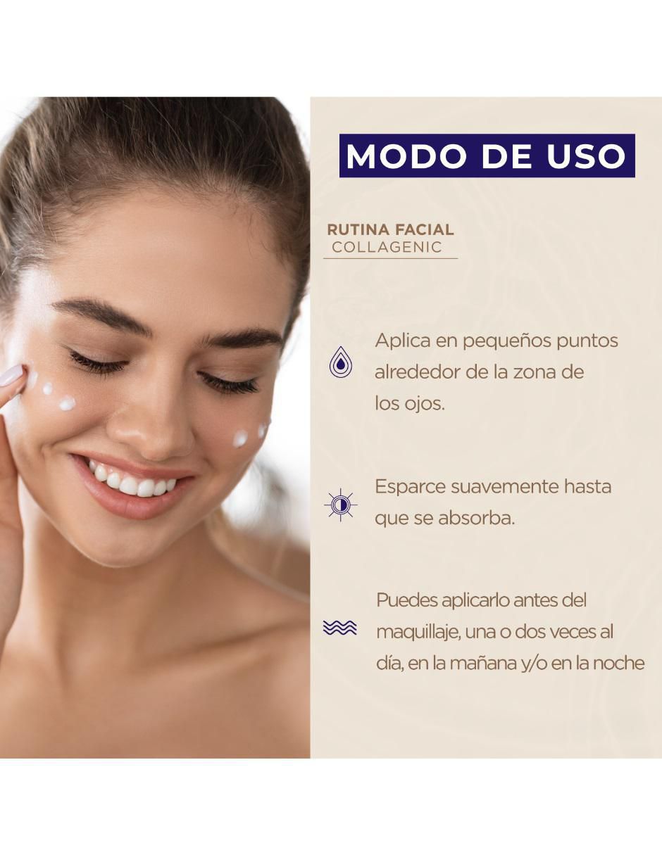 Crema para contorno de ojos recomendada para prevenir signos de la edad día y noche todo tipo piel 3