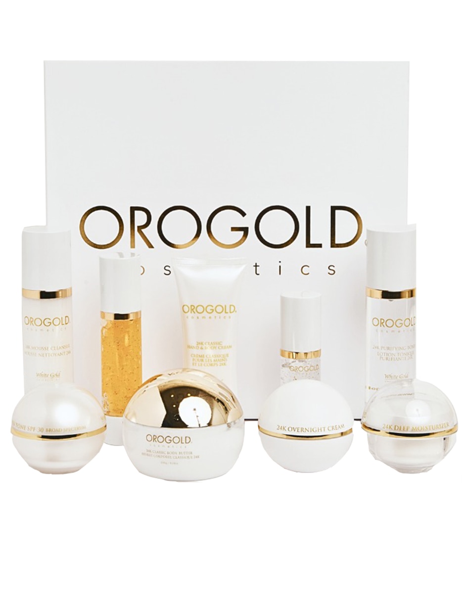 Kit tratamiento facial Kit reafirmante antiedad Golden Box 24K 1