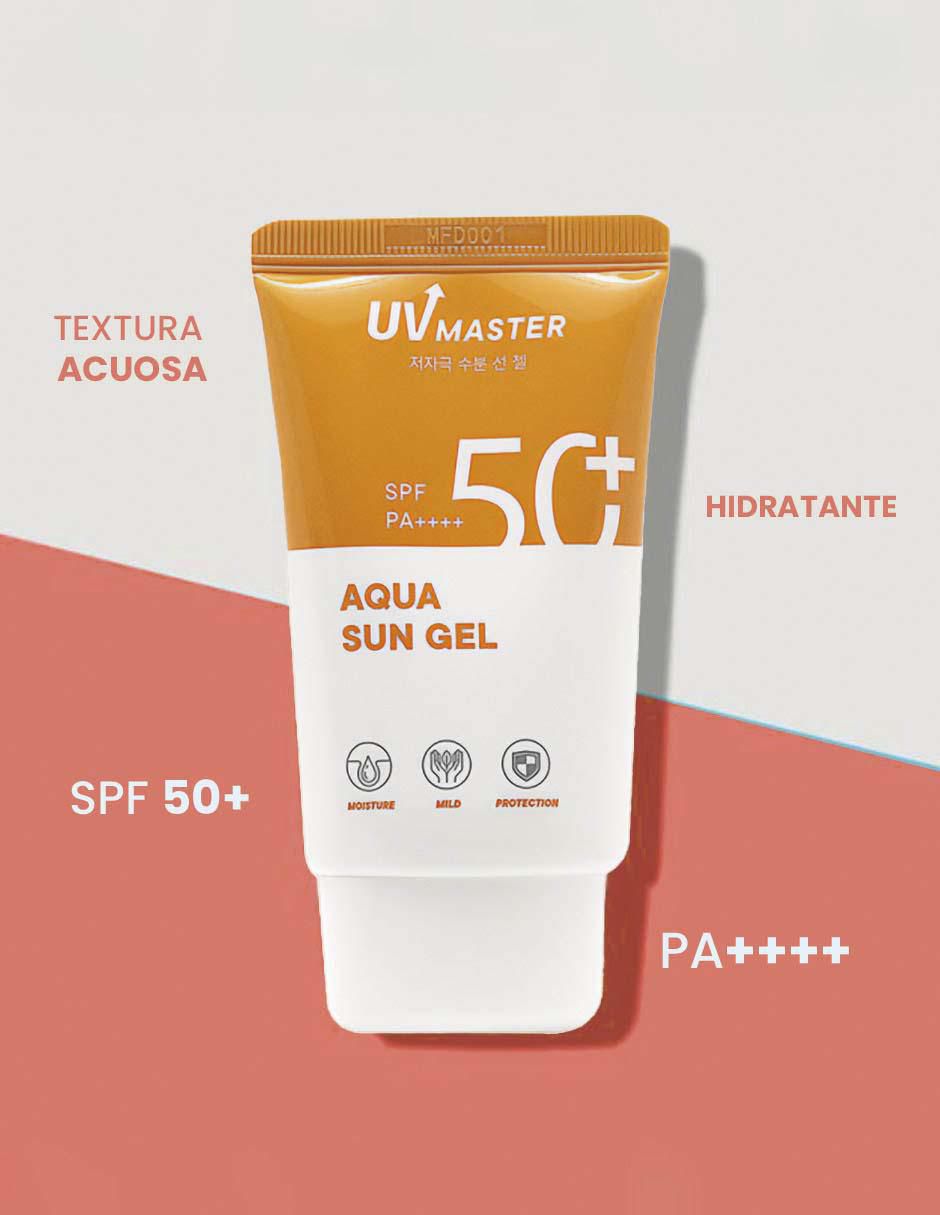 Bloqueador solar FPS 50 UV Master Aqua 50 ml 2