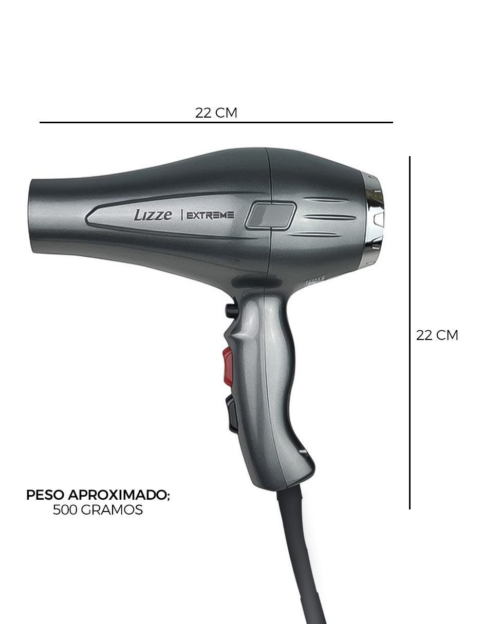 Secadora de cabello Lizze Extreme 2400 W