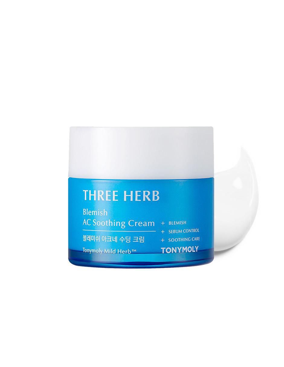Crema facial recomendada para acné día y noche Tony Moly Acné Y Poros para piel seca y sensible