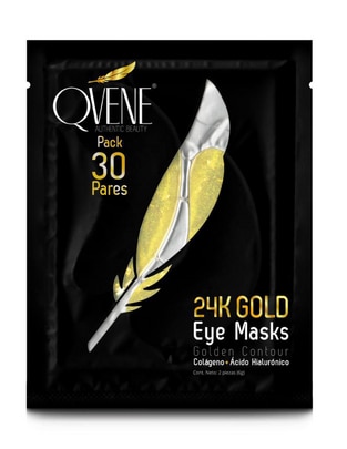 Parches para ojeras 24k gold eye contour Qvene