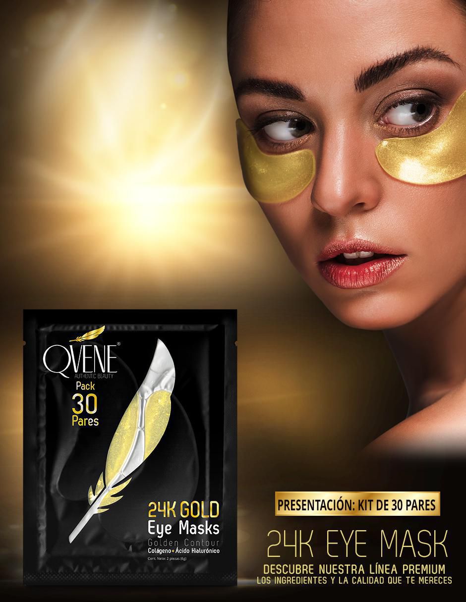 Parches para ojeras 24k gold eye contour