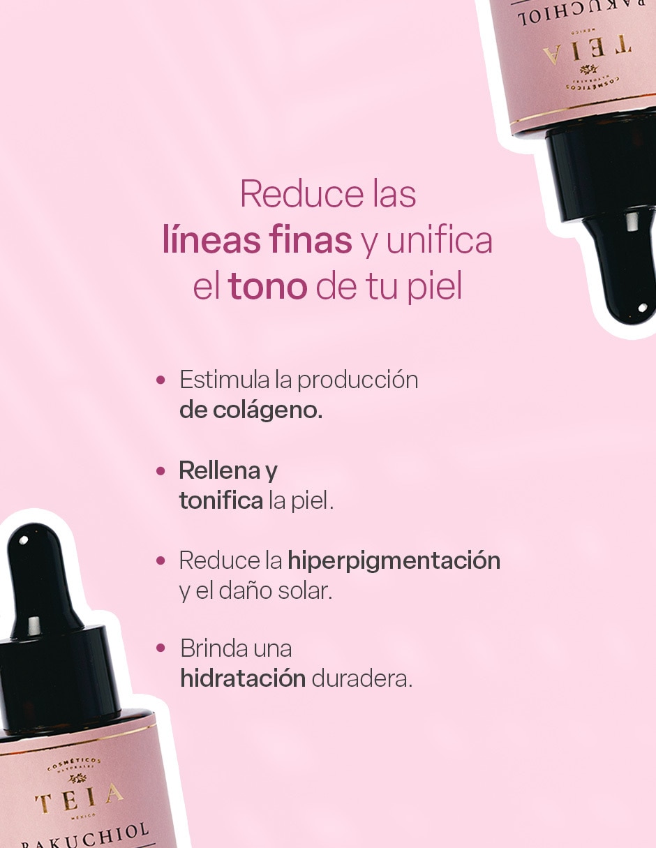 Sérum antiedad facial Bakuchiol todo tipo de piel 15 ml 4
