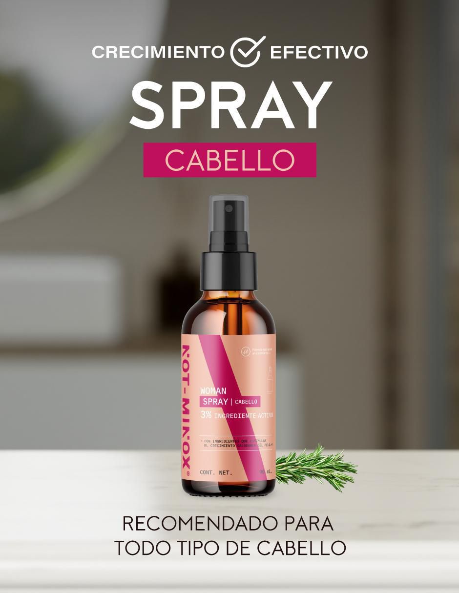 Tratamiento para cuero cabelludo Spray para Crecimiento de Cabello Not-Minox Notminox crecimiento Not Minox