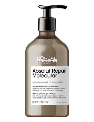 Shampoo reparador para cabello Absolut Repair Molecular Serie Expert 500 ml